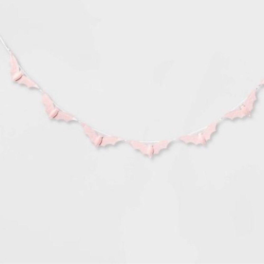 COPY - 6’ Hyde & Eek Pink Bat Garland! 🩷